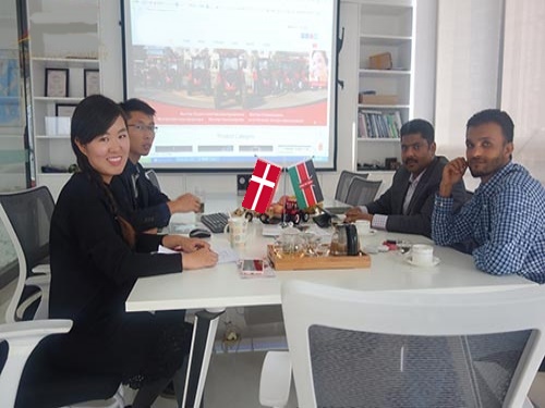 Kenya customers visit Global Farm Machinery to purchase high quality tractors