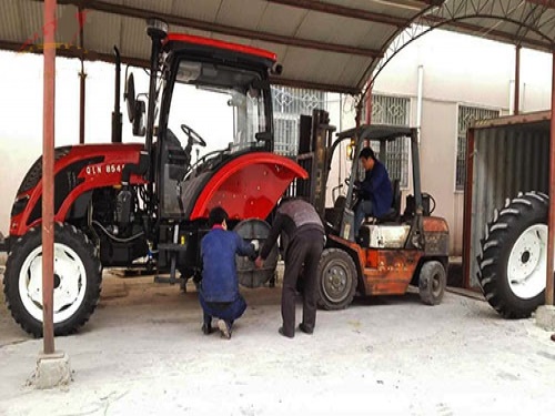 QLN Farm Wheeled Tractors With Best Service Delivered to Ghana