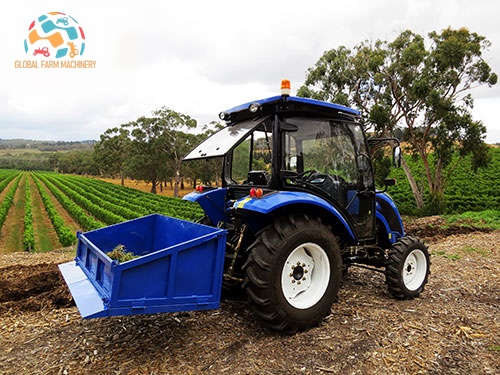 farm tractor for harvest season