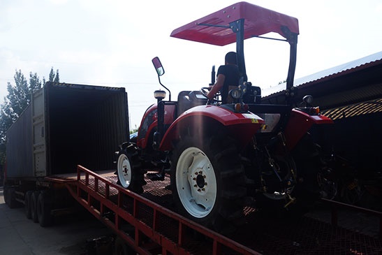 high quality farm tractor delivered to Africa