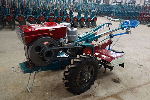 walking tractor storage