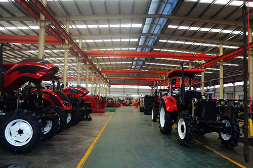 agricultural wheel tractor